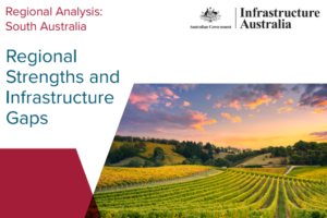 Report Cover featuring image of vineyard in Adelaide Hills South Australia
