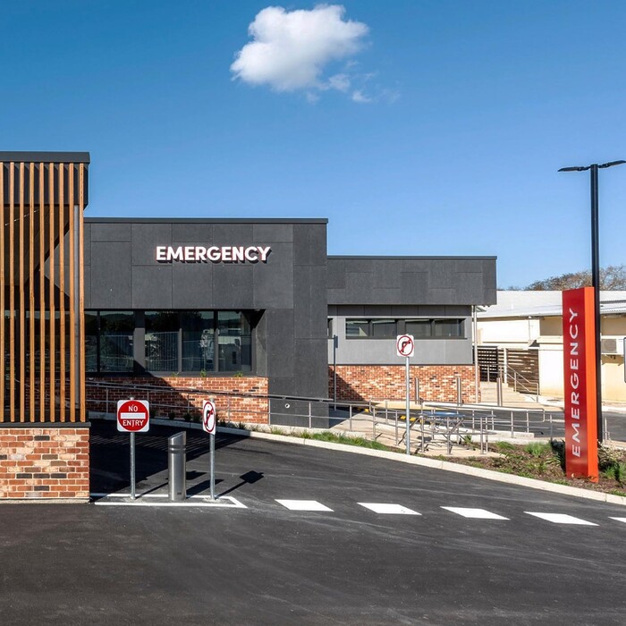 Emergency ward at Mount Barker Hospital SA